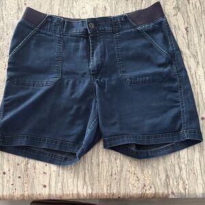 Lee Easy Fit Navy Denim Shorts